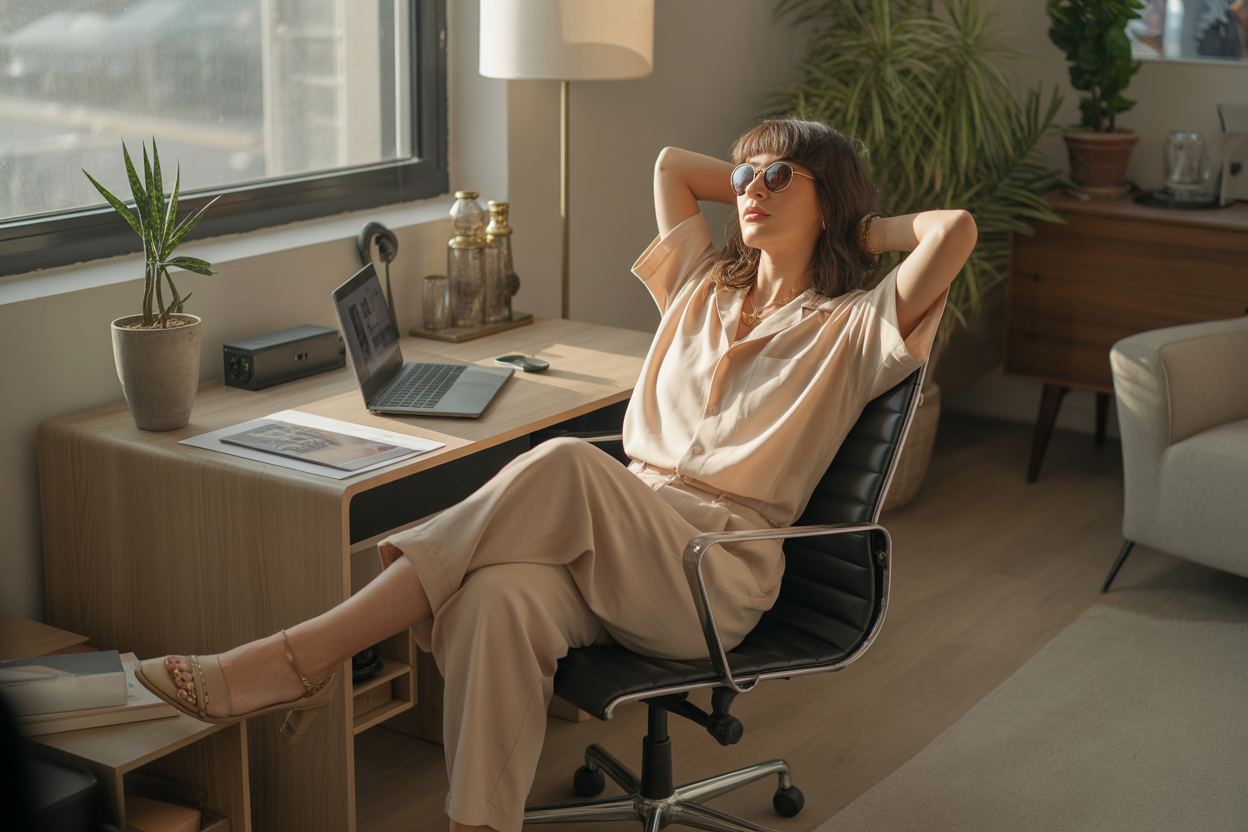 Image illustrant l&amp;amp;#039;article : 5 étirements pour rester détendu au bureau ou en télétravail