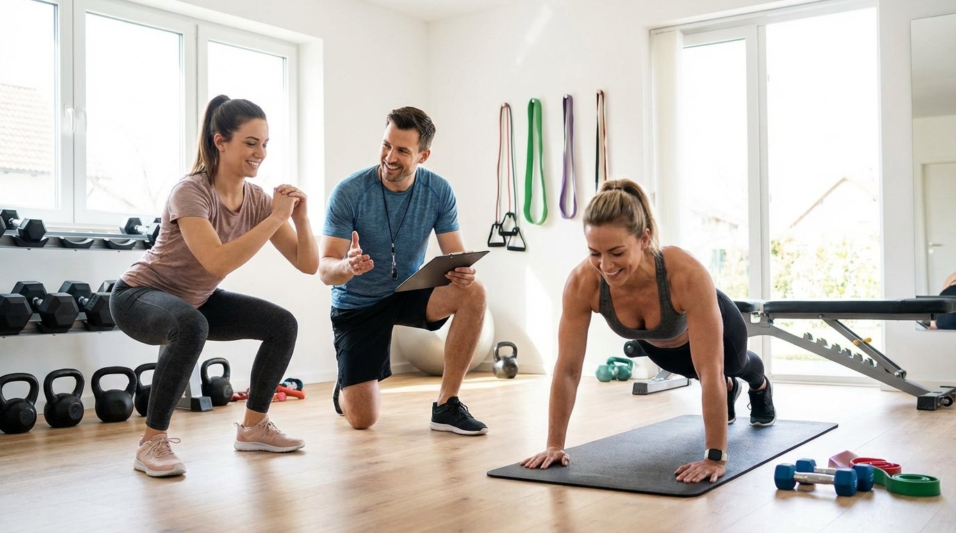 Coach sportif prise de masse : grossir sainement à domicile