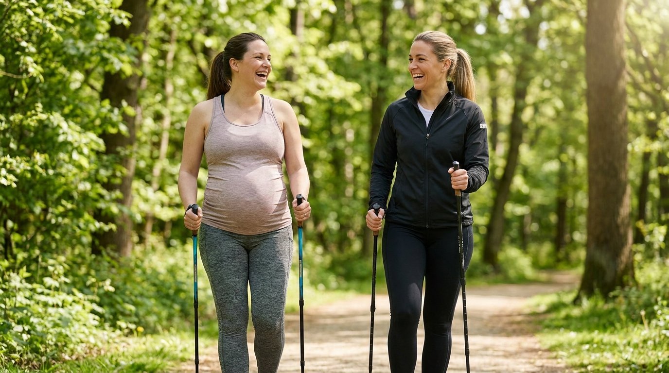 Image illustrant l'article : Sport et prise de poids maîtrisée pendant la grossesse : le guide complet